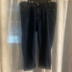 NWT Seven7 Jeans Women’s 18 Starlet MidRise Skinny Crop 2 Flap Pockets